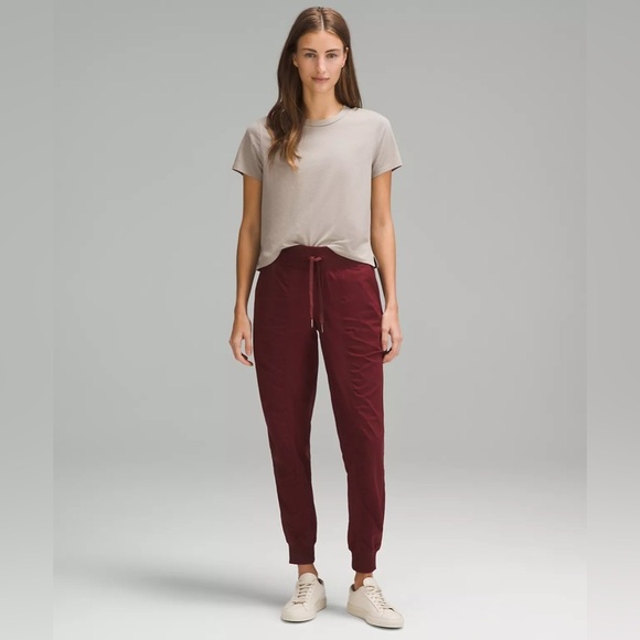 Lululemon | Women’s Dance Studio Jogger Pants In Garnet Red Merlot Color Size 0 - Picture 4 of 12